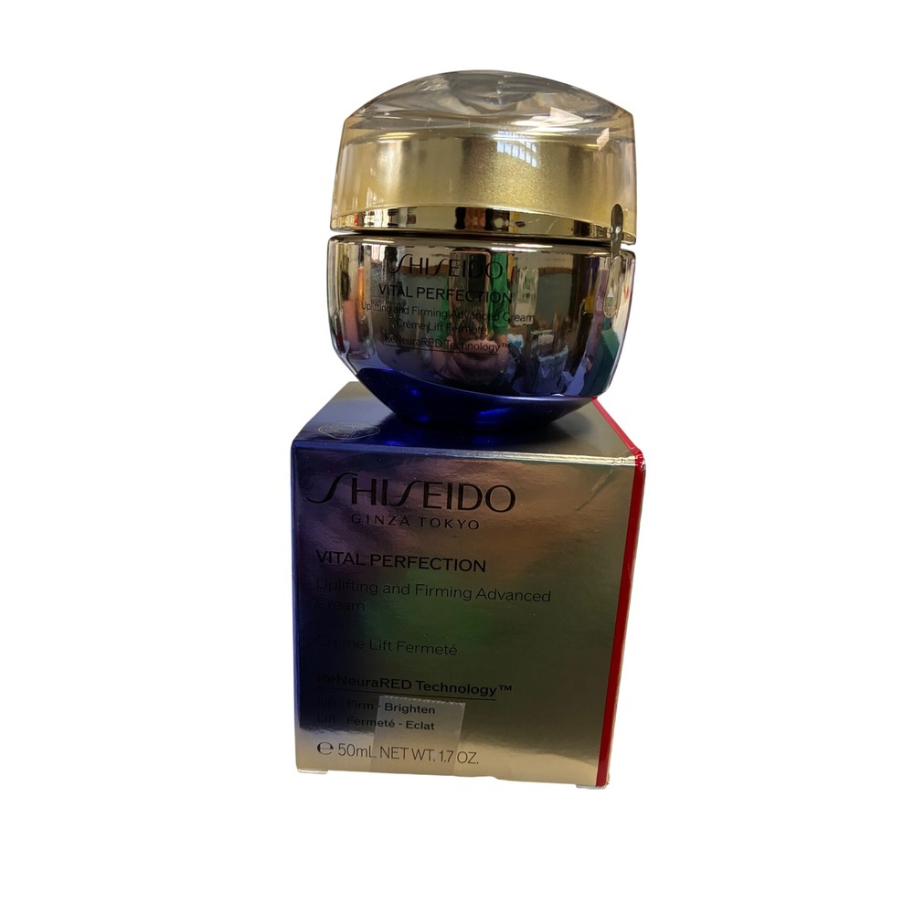 Shiseido Vital Perfection Uplifting Firming Advanced‎ Cream  1.7oz Authentic NIB